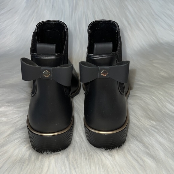 Kate Spade Star Chealsea Style Rain Boots - Picture 2 of 7